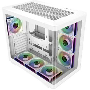 Cooler Master Elite 600 Midi Tower Transparant, Wit behuizing - afbeelding 2