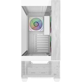 Elite 690 Wood Midi Tower (White) - afbeelding 2