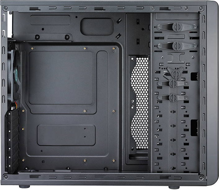 Cooler master force 500 usb 2 0 usb 4 orig - Cooler Master Force 500 Behuizing (Black)