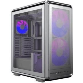 Cooler Master Masterframe 500 Mesh Midi Tower Zwart, Transparant behuizing