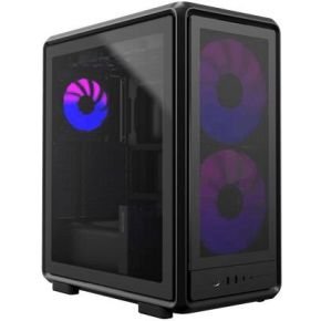 Cooler Master Cooler Master Masterframe 500 Mesh Midi Tower Zwart, Transparant