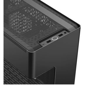 NR200P V3 Mini-ITX Case with window, Black - afbeelding 5