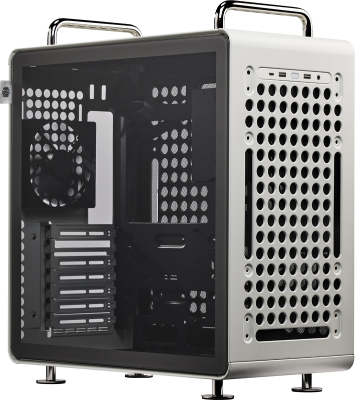 Cooler master qube 540 moonstone midi tower 4 orig - Cooler Master QUBE 540 Moonstone ATX Mid-Tower Case