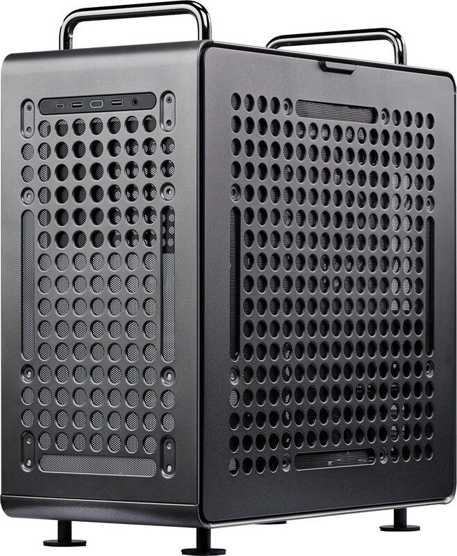 Cooler master qube 540 stardust iron midi to 6 orig - Cooler Master QUBE 540 Stardust Iron Behuizing