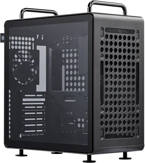 Cooler master qube 540 stardust iron midi to - Cooler Master QUBE 540 Stardust Iron Behuizing