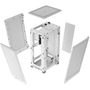 Corsair 5000D Airflow Mid-Tower ATX Case - White - afbeelding 8