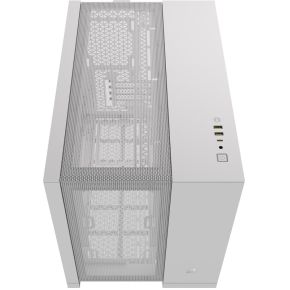 2500D Airflow Midi Tower Behuizing (White) - afbeelding 4