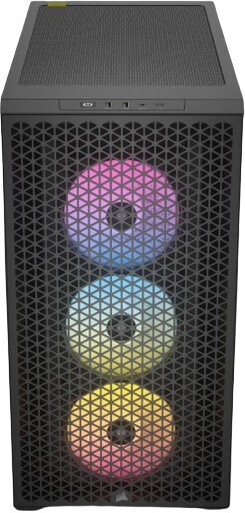 Corsair 3000d airflow midi tower behui 565 2 orig - Corsair 3000D RGB Airflow Behuizing (Black)