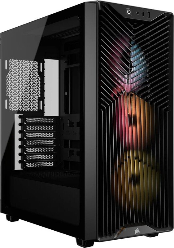 Corsair Corsair 3200D RS ARGB Black midi tower behuizing