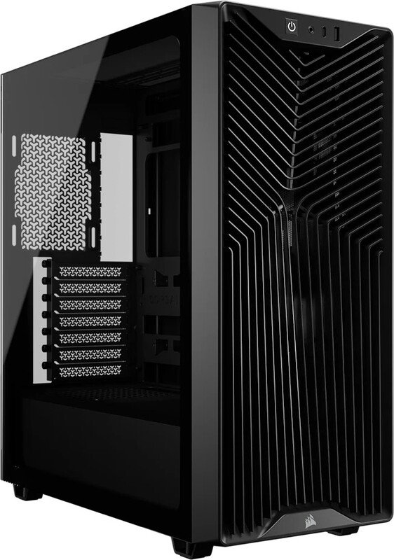Corsair 3200d rs black midi tower behu 2029738 - Corsair 3200D RS Performance Black Mid-Tower ATX Case