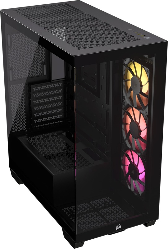 Corsair 3500x midi tower behuizing 495 3 orig - Corsair 3500X ARGB Behuizing (Black)