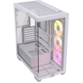 Corsair 3500X Argb - Midtowermodel Atx - Gehard Glas - Wit behuizing - afbeelding 3