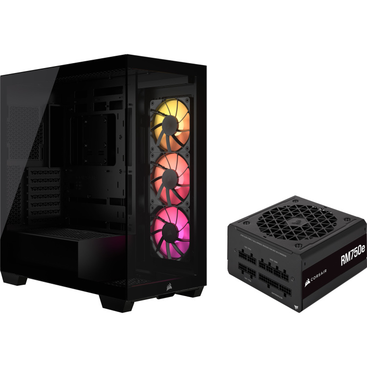 Corsair Corsair 3500X ARGB + RM750e 750W Bundel midi tower behuizing