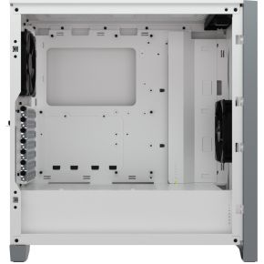 Corsair 4000D Airflow Tempered Glass White Behuizing - afbeelding 3