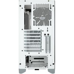 Corsair 4000D Airflow Tempered Glass White Behuizing - afbeelding 5