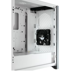 Corsair 4000D Airflow Tempered Glass White Behuizing - afbeelding 8