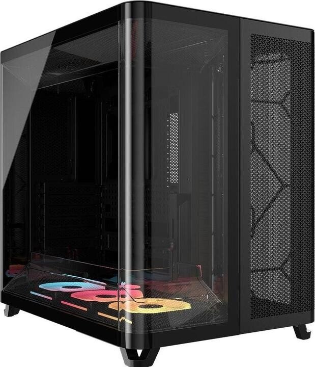 Corsair air 5400 lx r link midi 397873 - Corsair AIR 5400 LX-R LINK Behuizing (Black)