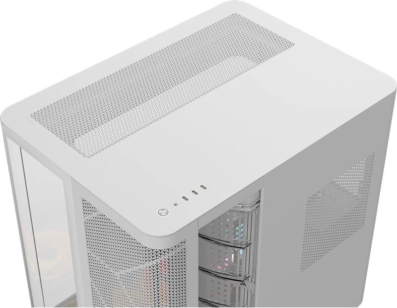 Corsair air 5400 lx r link midi 528845 7 orig - Corsair AIR 5400 LX-R iCUE LINK Triple Chamber Behuizing (White)