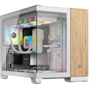 Corsair Corsair Cc-9011288-Ww Computerbehuizing Midi Tower Bamboo, Wit