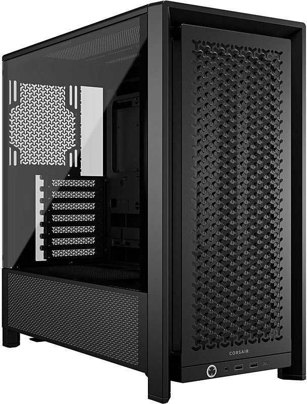 Corsair frame 4000d midi tower behuizi 8288 - Corsair FRAME 4000D Behuizing (Black)