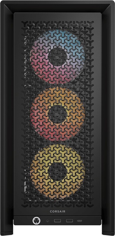 Corsair frame 4000d rs midi tower behu 523 2 orig - Corsair FRAME 4000D RS ARGB Behuizing (Black)