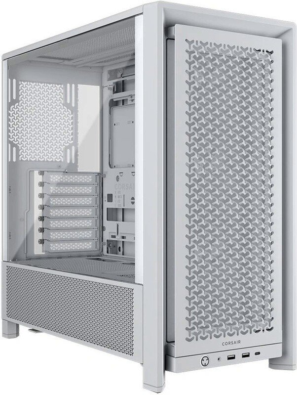 Corsair frame 4000d rs midi tower behu 526 - Corsair FRAME 4000D RS Modular Mid-Tower PC Case - White