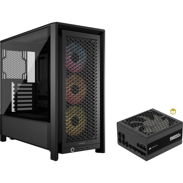 Corsair Corsair FRAME 4000D RS ARGB + RM850x (2024) 850W Bundel midi tower behuizing