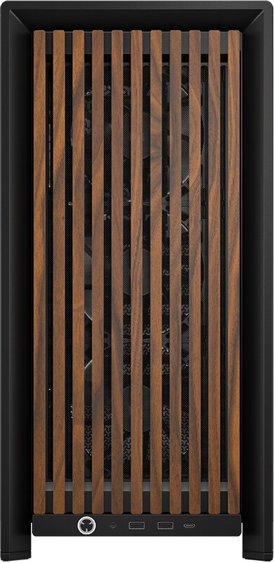 Corsair frame 4000d wood rs midi tower 2204407 2 orig - Corsair FRAME 4000D WOOD RS midi tower Behuizing