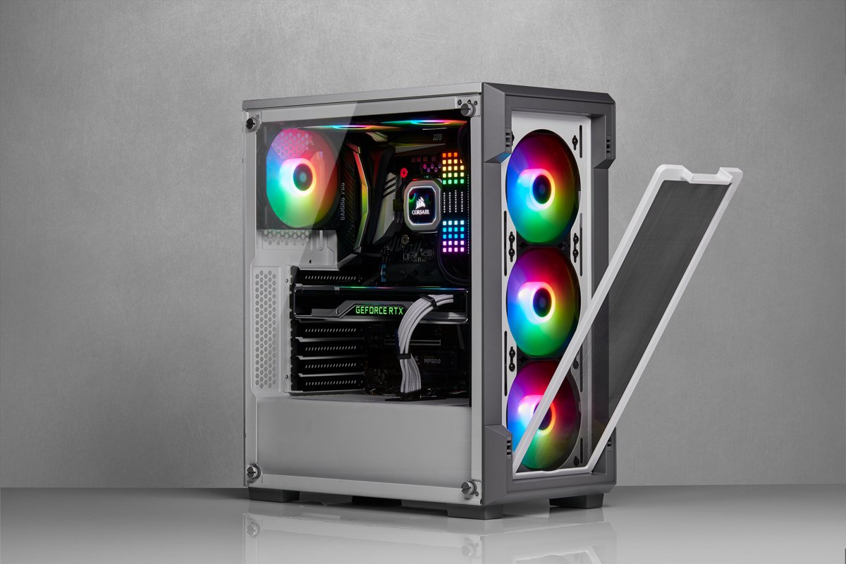 Corsair Icue 220T Rgb Airflow Midi Tower Wit behuizing - afbeelding 5