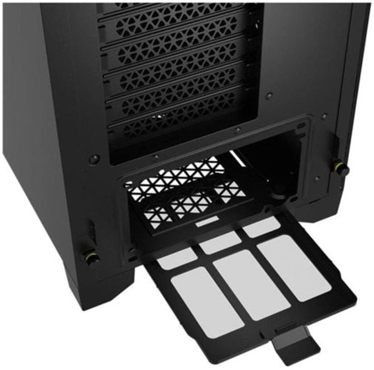 iCUE 3000D RGB Airflow Mid-Tower Case with 750W 80+ Bronze PSU - Black - afbeelding 10