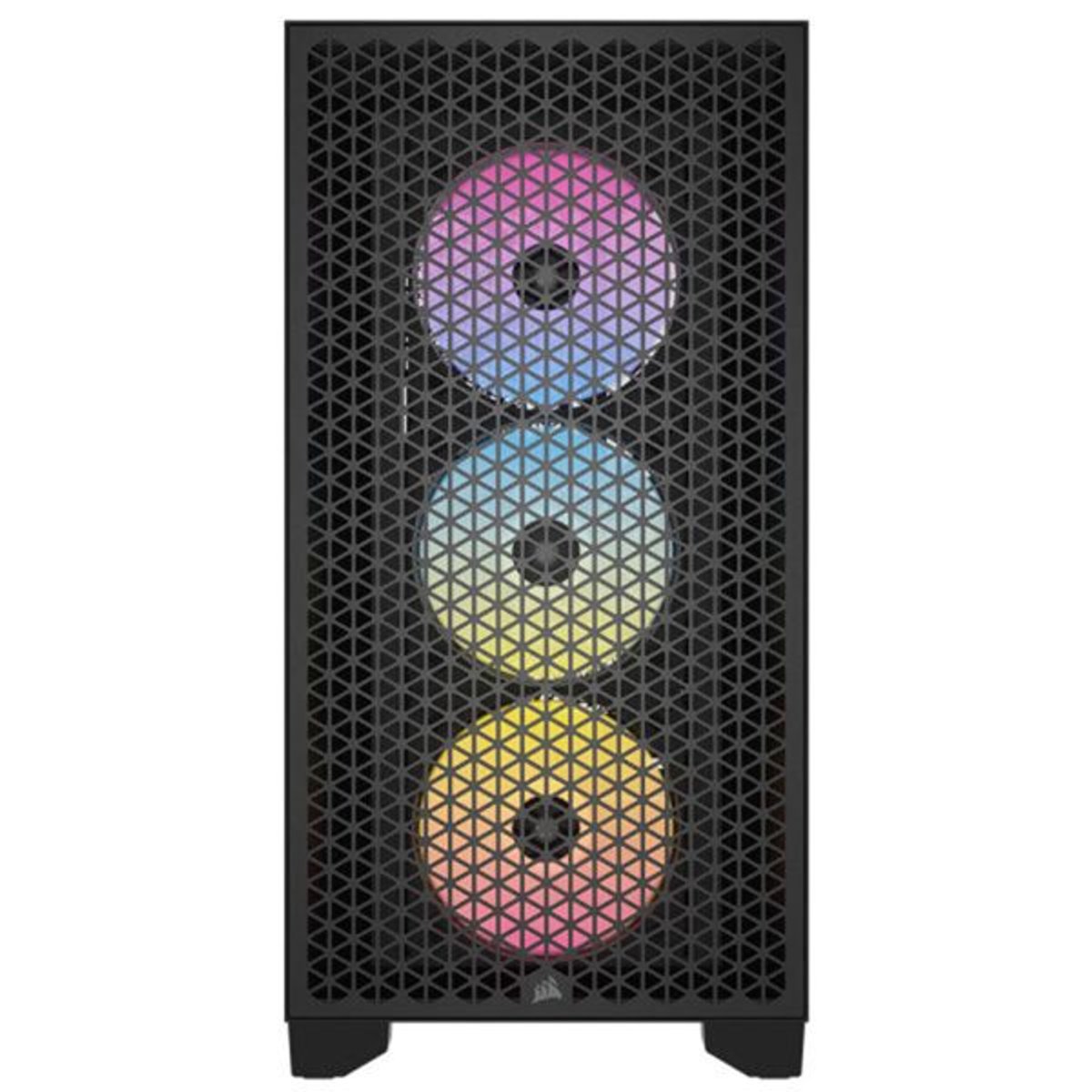 iCUE 3000D RGB Airflow Mid-Tower Case with 750W 80+ Bronze PSU - Black - afbeelding 7