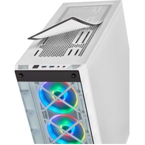 Corsair Icue 465X Rgb Smart Case Wit - afbeelding 4