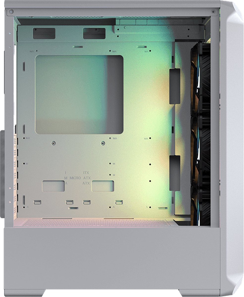 Archon 2 RGB Mid Tower Behuizing Wit - afbeelding 7