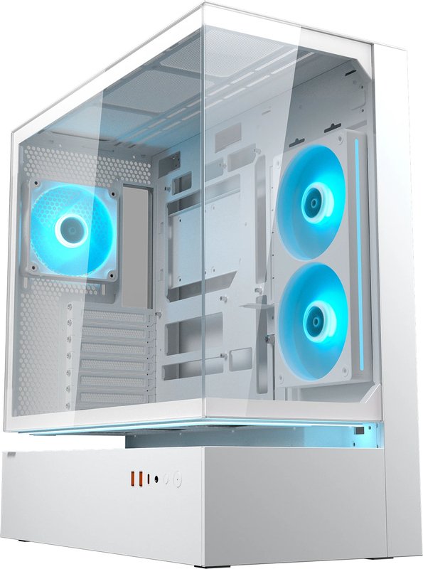 Cougar cfv235 midi tower behuizing 398497 - COUGAR Gaming CFV235 Midi Tower Behuizing (White)