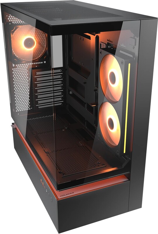 Cougar cfv235 midi tower behuizing 398498 3 orig - COUGAR Gaming CFV235 Midi Tower Behuizing (Black)