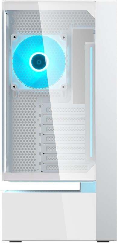 Cougar cfv235 vision midi tower wit 2 orig - Cougar CFV235 Vision White Mid Tower ATX Case