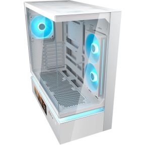 CFV235 Vision White Mid Tower ATX Case - afbeelding 4