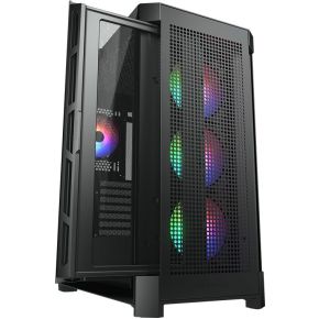Gaming Duoface Pro Rgb Mid Tower Pc Behuizing Met 2 Frontpanelen (Black) - afbeelding 2