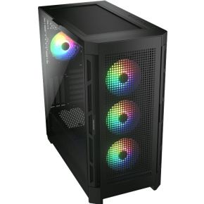 Gaming Duoface Pro Rgb Mid Tower Pc Behuizing Met 2 Frontpanelen (Black) - afbeelding 3