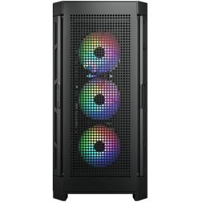 Gaming Duoface Pro Rgb Mid Tower Pc Behuizing Met 2 Frontpanelen (Black) - afbeelding 4