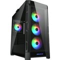 Gaming Duoface Pro Rgb Mid Tower Pc Behuizing Met 2 Frontpanelen (Black)