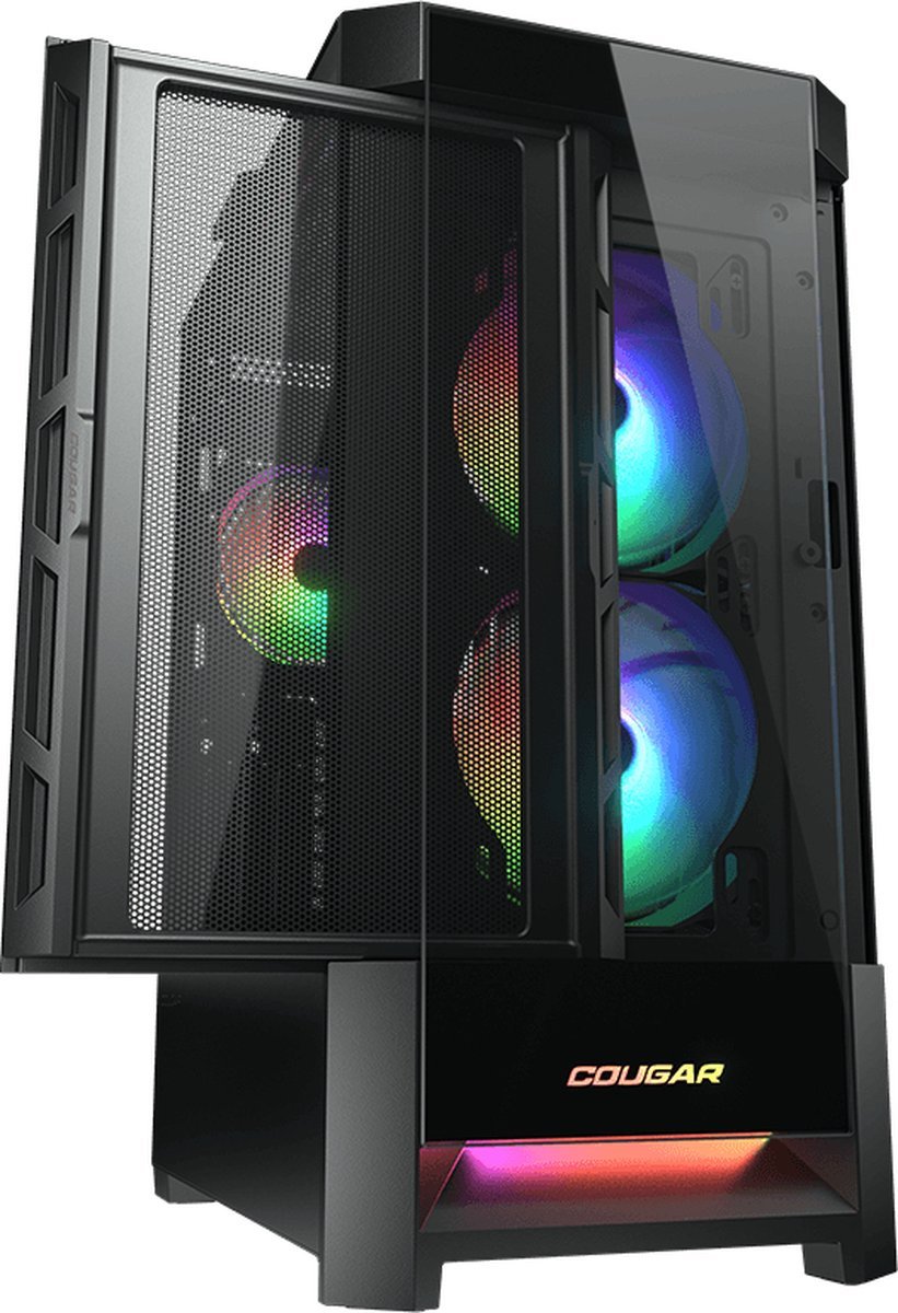 Cougar Gaming Cgr-5Zd1B-Rgb Midi Tower Zwart