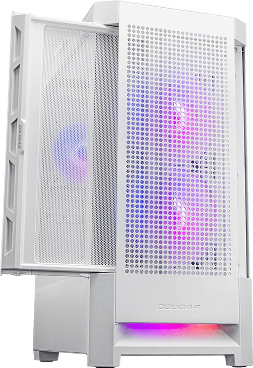 Cougar Duoface Rgb Mid Tower Pc Behuizing - Wit - afbeelding 3