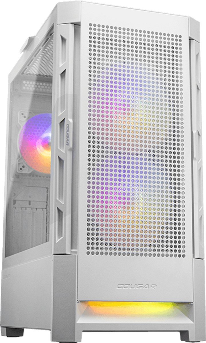 Cougar Duoface Rgb Mid Tower Pc Behuizing - Wit