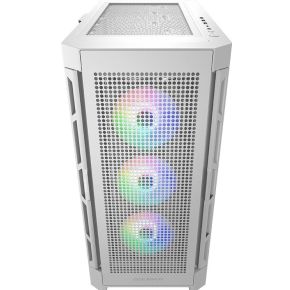 Gaming Duoface Pro Rgb Mid Tower Pc Behuizing Met 2 Frontpanelen (White) - afbeelding 5