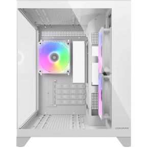 FV150 Mini RGB Mini-Tower Gaming Case Wit - afbeelding 3