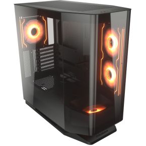 Cougar Gaming Fv270 Rgb Gebogen Gehard Glazen Midi-Tower Pc-Behuizing - Zwart - afbeelding 4