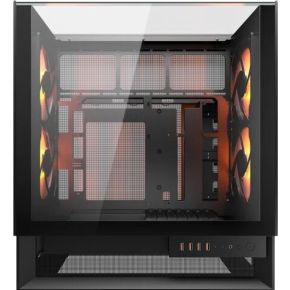 Cougar Omnyx Mid Tower Met Gehard Glazen Mesh, Omnidirectionele Verticale behuizing - afbeelding 3