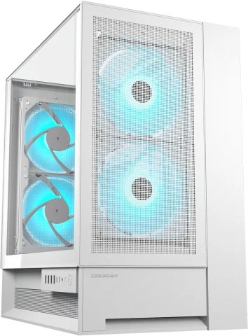 Cougar omnyx midi tower behuizing 1631 - COUGAR OmnyX Midi Tower Behuizing (White)