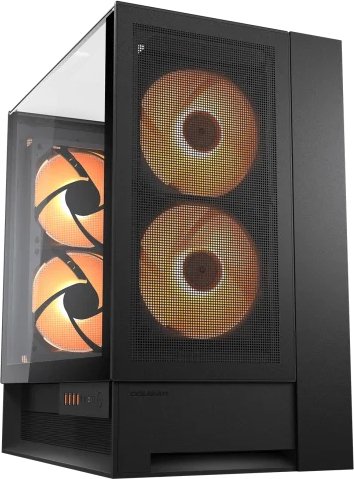 Cougar omnyx midi tower behuizing 498 - COUGAR Gaming OmnyX Midi Tower Behuizing (Black)